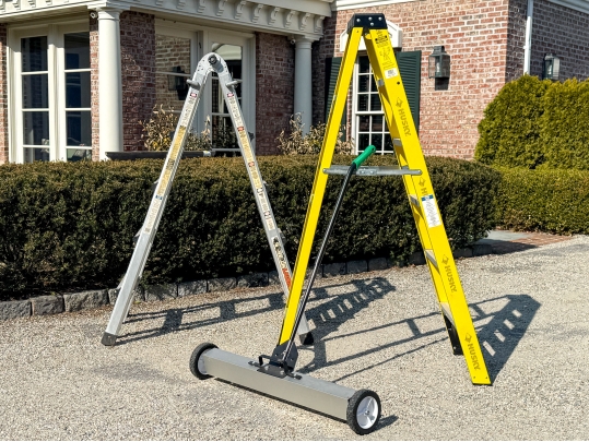 Gorilla Ladder, Husky 6' Ladder, Magnetic Broom