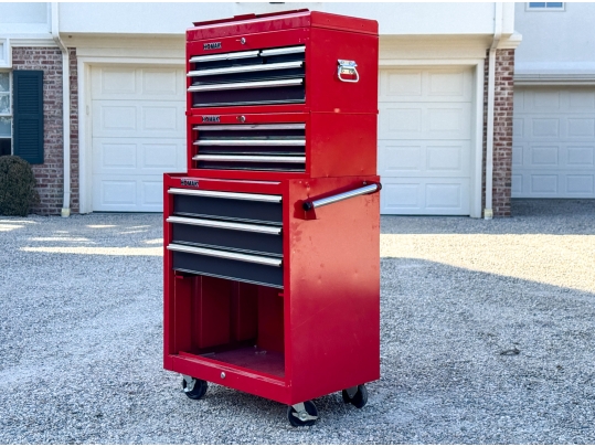 Homak Red Metal Tool Cabinet