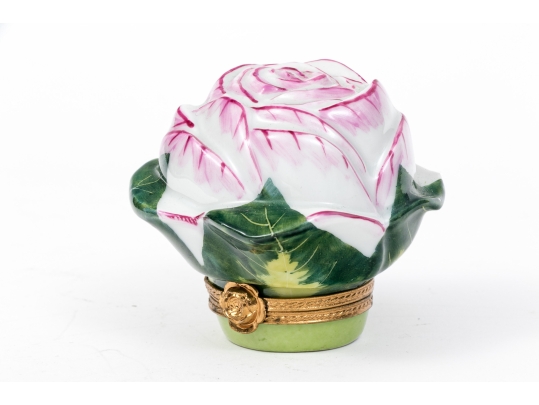 Collection Of Four Hand Painted Limoges Boxes