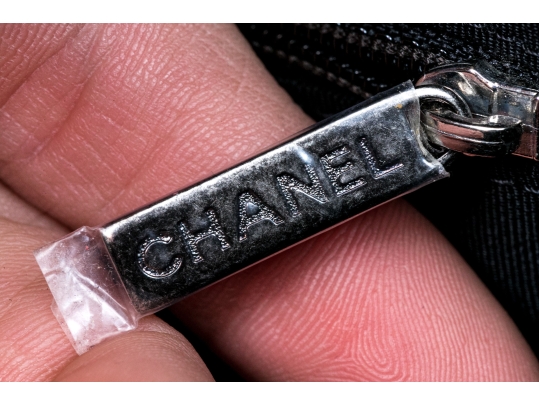 Chanel Silver Metallic Leather 