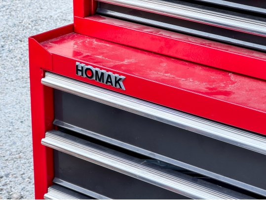 Homak Red Metal Tool Cabinet
