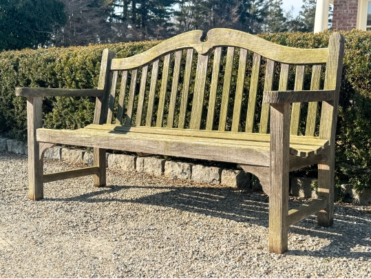 Smith & Hawken Teak Bench (1 Of 2)
