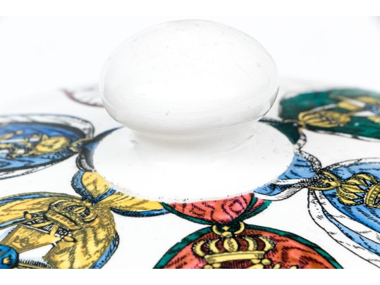 Vintage Fornasetti Ceramic Cannister