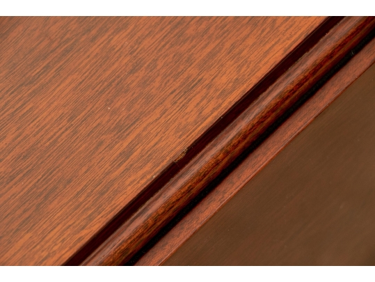 Pair Kindel Winterthur Collection Mahogany Inlaid Pembroke Tables