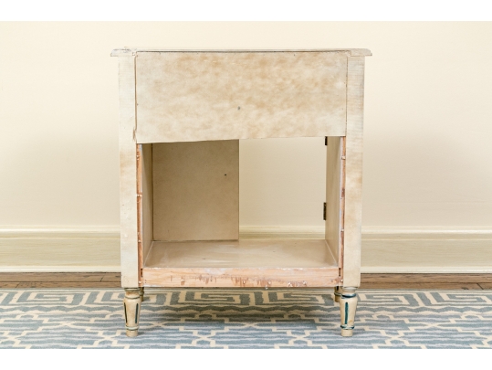 Attributed To Julia Gray Ltd. Louis XVI Style Painted Console Cabinet