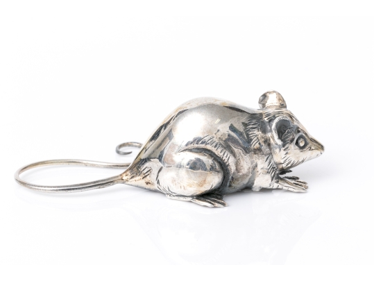 Buccellati Sterling Silver Miniature Endearing Mouse