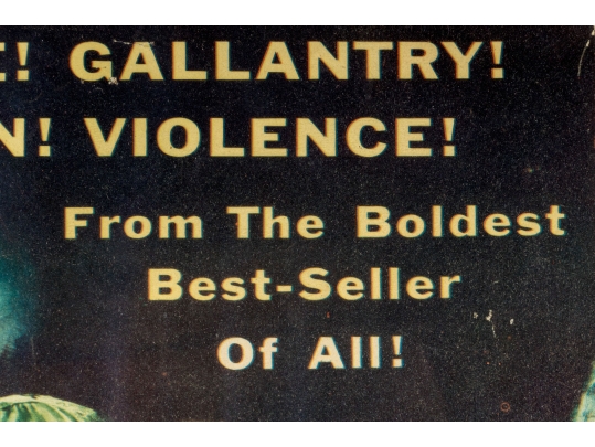 Collection Of Seven 1930's Stamford Theatre Movie Posters And  A 1953 Movie Poster