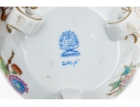 Herend Hungary Hand-Painted Porcelain Covered Bon Bon Dish, Queen Victoria (VBO) Pattern