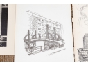 Vintage 1973-74 DDR Portfolio Of Prints Along With A Collection Of Other Prints