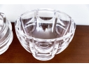 Collection Of Crystal & Glass Serving And Decorating Wares, Including Orrefors And Lalique