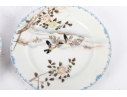 Set Of Four Hand-Painted Japanese Porcelain Plates 