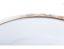Set Of Two French, Puiforcat Cercle D'orfevre Sterling Rimmed Plates