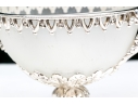 Silverplate And Glass Lidded Serving Bowl