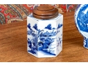 Two Chinese Blue And White Porcelain Wares