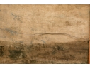 Large Antique Oil On Canvas, 