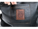 Wasem, Made By Miriam DeMuth Brown Leather Hobo Bag