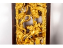 Pair Of Chinese Gilt Wood Carved Architectural Panels