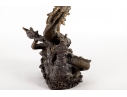 Chinese Bronze Dragon Sculpture