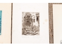 Vintage 1973-74 DDR Portfolio Of Prints Along With A Collection Of Other Prints