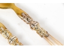 Designer Collection Of Shell Handled Serving Utensils