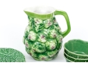 Assembled Fourteen Piece Collection Of Portuguese Ceramic Serving Items