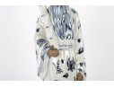Chinese Blue And White Porcelain Elder Figurine