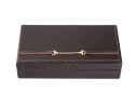 Gucci Handsome Vintage Brown Leather Trinket Box
