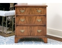 Banded Mahogany Bachelors Chest