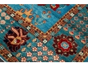 PREMIUM HAND KNOTTED SILKY WOOL PAKISTAN CARPET, 9'-7