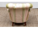 Vintage Button Tufted Armchair For Reupholstery