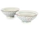 Set Of Four Chinese Blue And White Porcelain Bowls