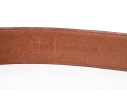 Polo Ralph Lauren Lot Of Two Brown Leather Belts, Size 40/100