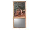 Antique Trumeau Mirror