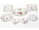Assembled Set Of Seven Continental Porcelain Wares