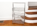 Free Standing Metal Three Tier Basket 