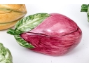 Fourteen Italian Hand-painted Naturalistic Vegetable Form Lidded Bowls Including Vietri