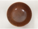 Turned Wood Tea Bowl Form Vessel  After Bob Stockdale
