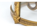 Quality Brass Three Light Cieling Mounted Chandlier