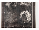 Framed Chinese Ink Rubbing Panel, 4'5