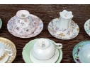Collection Of Fourteen English Teacups And Saucers