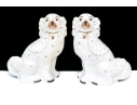 Pair Of English Staffordshire Ceramic Spaniels