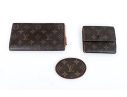 Louis Vuitton Brown Monogram Lot Of As Is Small Leather Goods (#7)