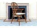 Nicely Carved Oak Windsor Armchair