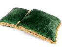 Pair Of Accent Pillows With Heraldic Motifs