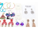 Extensive Collection Of Hoop, Stud, And Drop Pendant Style Costume Jewelry Earrings