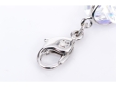 Swarovski Collection Of Crystal Set Pendant Earrings And Crystal Charms With Lobster Claw Clasps