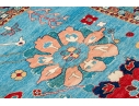PREMIUM HAND KNOTTED SILKY WOOL PAKISTAN CARPET, 9'-7