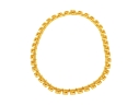 18k Yellow Gold Fabulous Vintage Brushed 