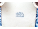 Decorative Blue And White Cachepot