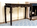 Antique 19th C. Chinese Lacquered Console Table